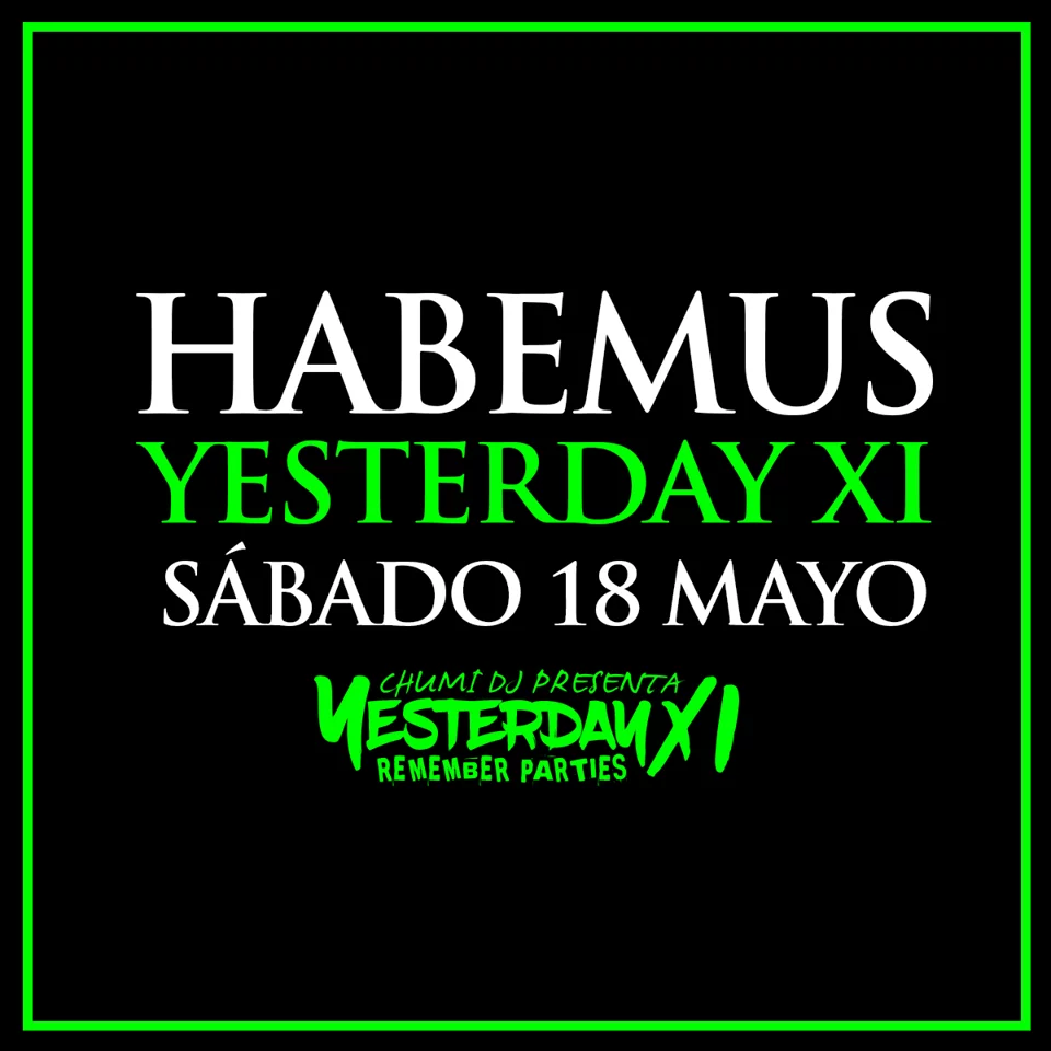 Habemus Yesterday 11